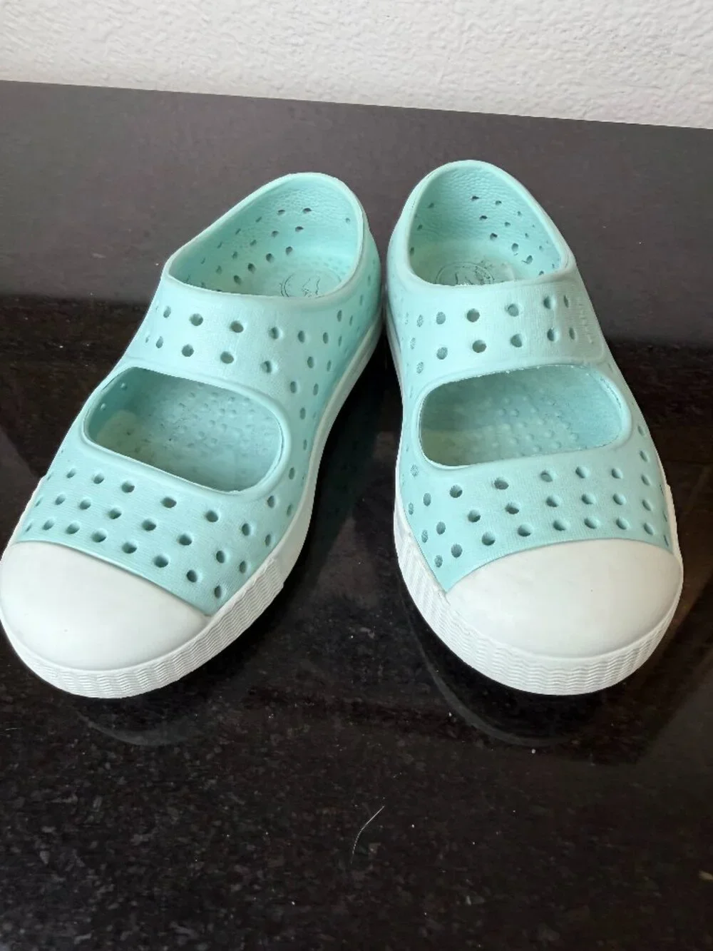 Native Shoes Unisex-Child Jefferson Juniper Aqua (Toddler) Sneaker (C8)